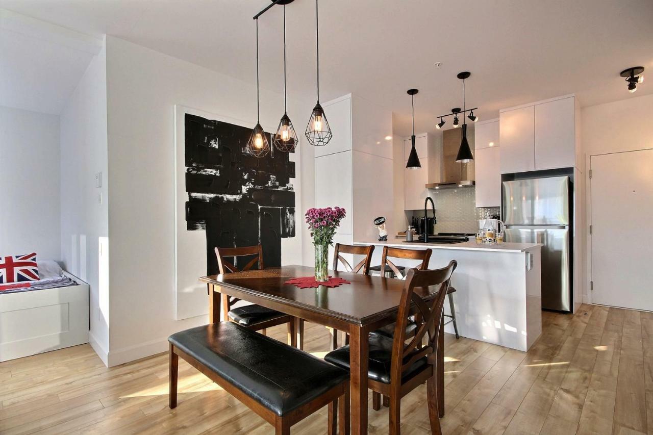 Le Kaméléon 318 : interieur parking, rooftop terrace, gym Québec Kültér fotó