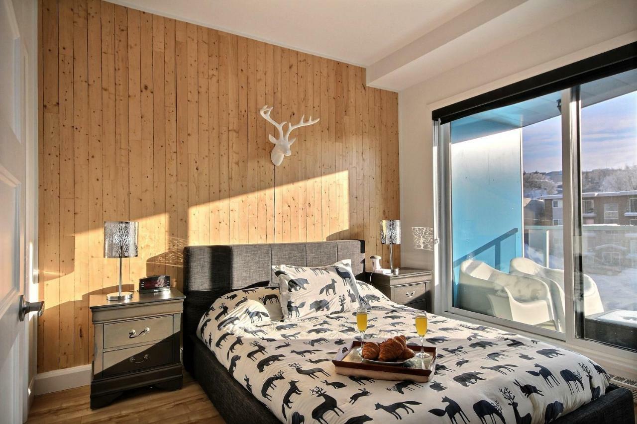 Le Kaméléon 318 : interieur parking, rooftop terrace, gym Québec Kültér fotó